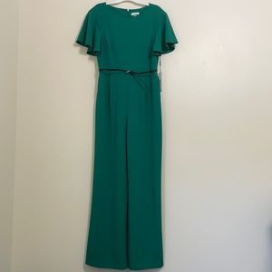 Calvin Klein wide leg jumpsuit w/ pockets!